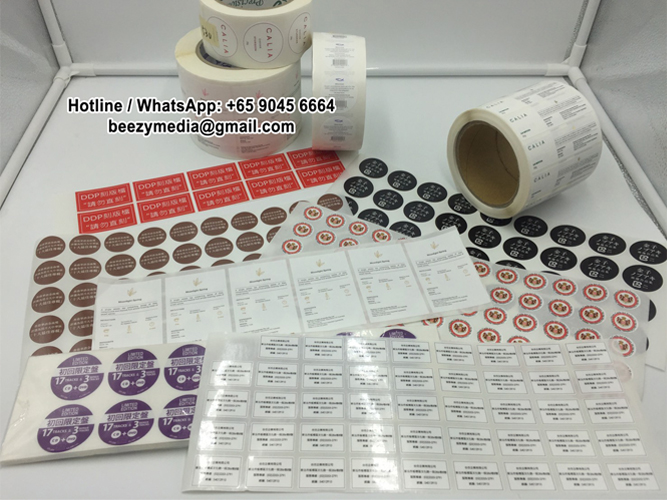 beezy media-Singapore Eazy label Printing service-+659045 6664 order